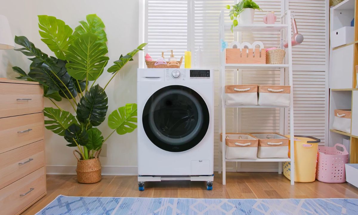 veš mašina u kupatilu